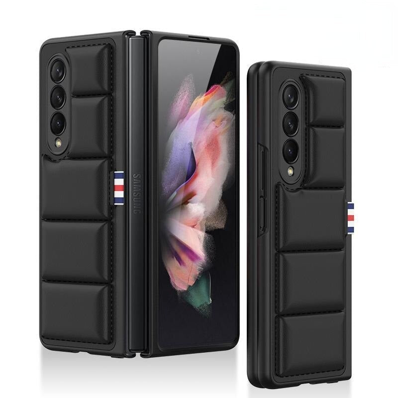AirBag Leather Phone Cases for Samsung Galaxy Z Fold 3 5G Protection